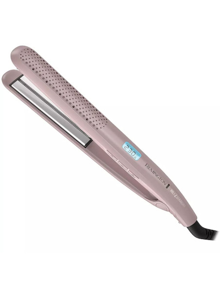 Plancha De Cabello Remington Wet2Straight Cerámica 230 Grados Pantalla Digital Morado