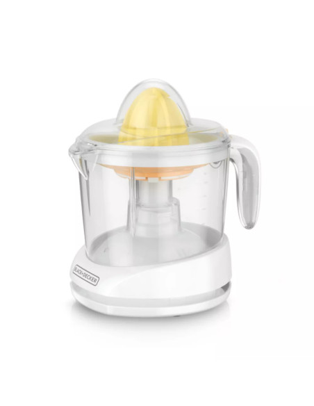 Exprimidor De Jugos Black Decker Recipiente 32 Oz Blanca