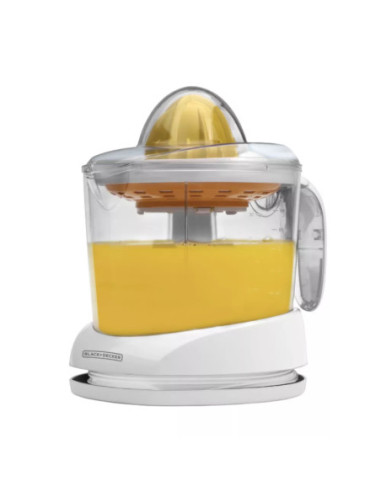 Exprimidor De Jugos Black Decker Recipiente 32 Oz Blanca