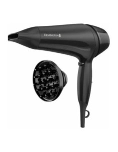 Secador De Cabello Remington Thermcare 1900 W 2 Vel. 3 Ajustes Negro