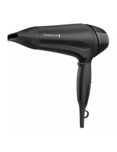 Secador De Cabello Remington Thermcare 1900 W 2 Vel. 3 Ajustes Negro