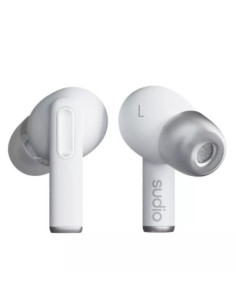 Audífonos Sudio A1 Pro Inalámbrico Estilo Tapon 13 mm Bt-Microf. Integr. 6H Dur. USB-C Ipx4 Cancela Ruido Blanco