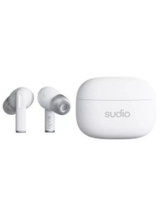 Audífonos Sudio A1 Pro Inalámbrico Estilo Tapon 13 mm Bt-Microf. Integr. 6H Dur. USB-C Ipx4 Cancela Ruido Blanco 2