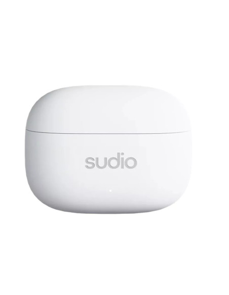 Audífonos Sudio A1 Pro Inalámbrico Estilo Tapon 13 mm Bt-Microf. Integr. 6H Dur. USB-C Ipx4 Cancela Ruido Blanco