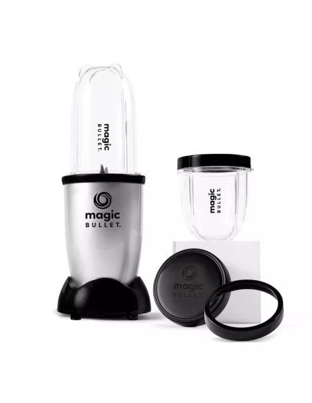 Licuadora Recargable Magicbullet 7Pcs 250 W Plástico Color Plata