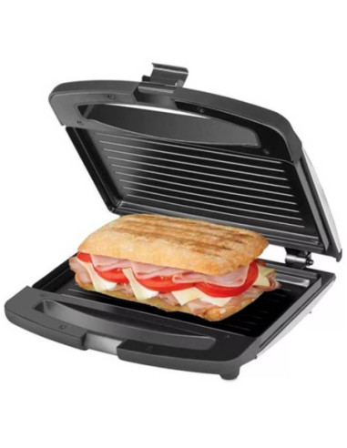 Sandwichera Black Decker Panini 2 Panes 700 W Negra