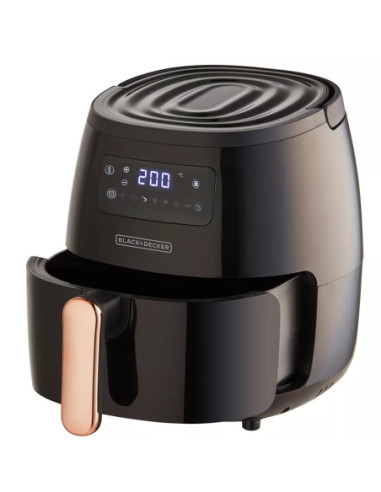 Freidora De Aire Black Decker Saludable 7 Funciones 5 7 L Panel Dig Negro