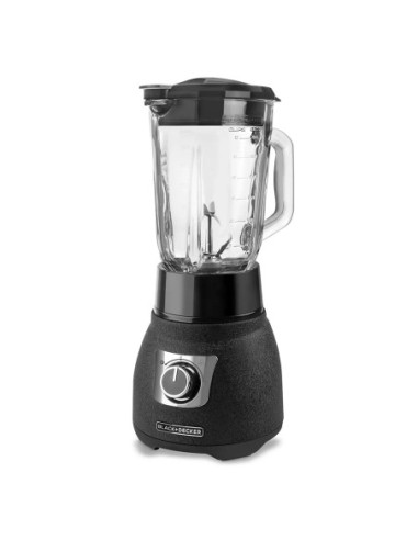 Licuadora Black Decker Cyclone 1000 W 2 Velocidades 1.5 L Jarra Vidrio Negra