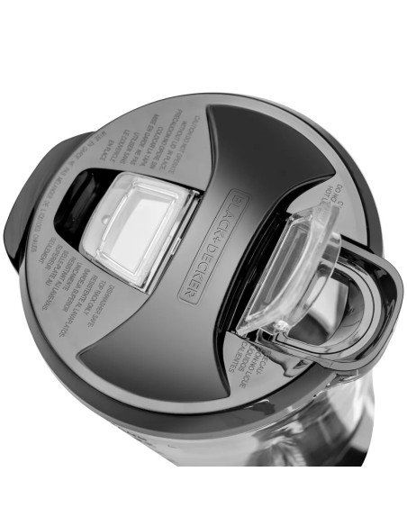 Licuadora Black Decker Cyclone 1000 W 2 Velocidades 1.5 L Jarra Vidrio Negra