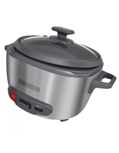 Olla Arrocera Black Decker 20 Tazas 3 0 L Gris