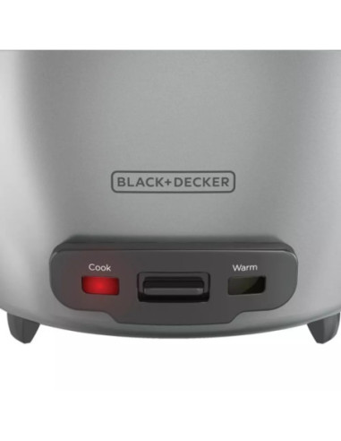 Olla Arrocera Black Decker 20 Tazas 3 0 L Gris