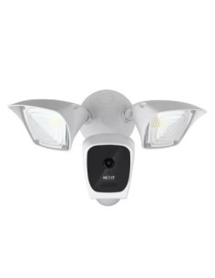 Cámara Nexxt De Seguridad Wi-Fi Visión 150 Grados 10Mts 2 Focos Ext Hasta 128 GB Nocturno