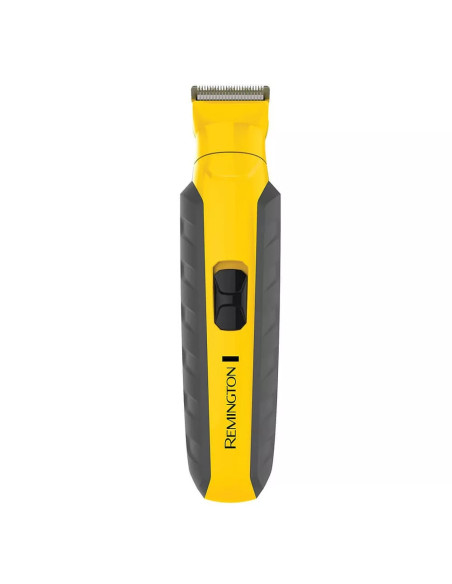 Recortadora Todo En 1 Remington Indestructible Recargable Cuchillas Acero Inox  Amarilla