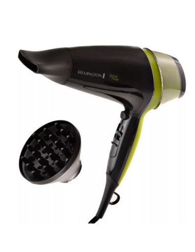 Secador De Cabello Remington 1900 W 3 Niveles 2 Velocidades Aguacate