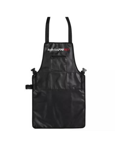 Delantal De Peluquero Baby Liss Pro Para Mascotas Polyester Color Negro