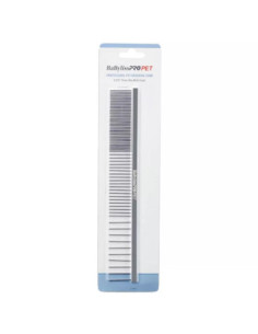 Peinilla De Pelo Baby Liss Pro Para Mascotas 9 38 Pulg Triple Espacio Dientes Lisos Gris 2