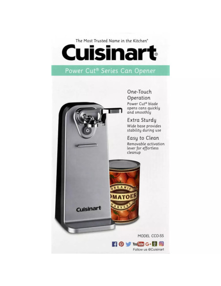 Abrelatas Eléctrico Cuisinart Silver