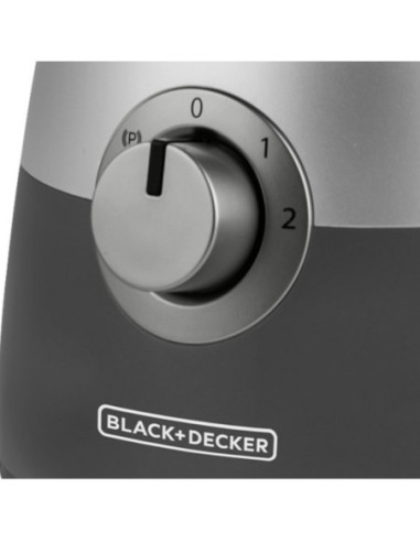 Procesador De Alimentos Black Decker 2 En 1 Con Motor De 600 W Jarra De Vidrio