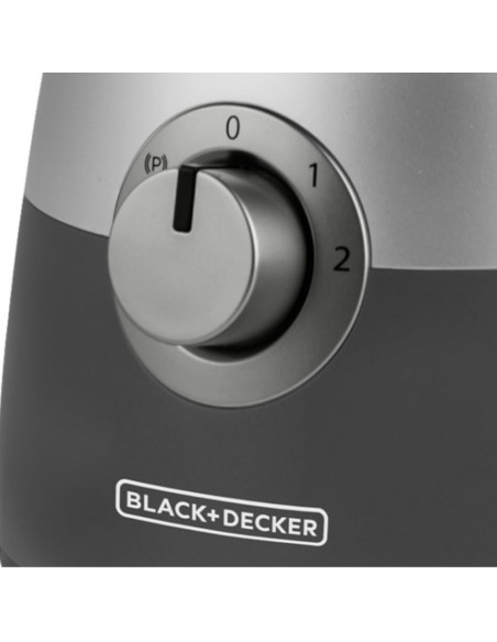 Procesador De Alimentos Black Decker 2 En 1 Con Motor De 600 W Jarra De Vidrio