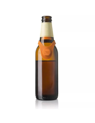 Tapones Y Marcadores De Silicona Para Cerveza Vacu Vin 6 Pcs Varios Colores