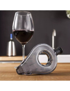 Aireador De Vino Vacu Vin Gris 2
