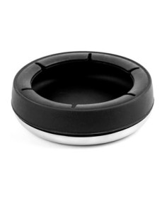 Base De Botellas Vacu Vin De Acero Inox. Para Protección Negro