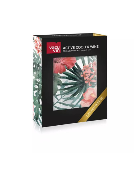 Enfriador Activo De Vino Vacu Vin Estilo Botanico