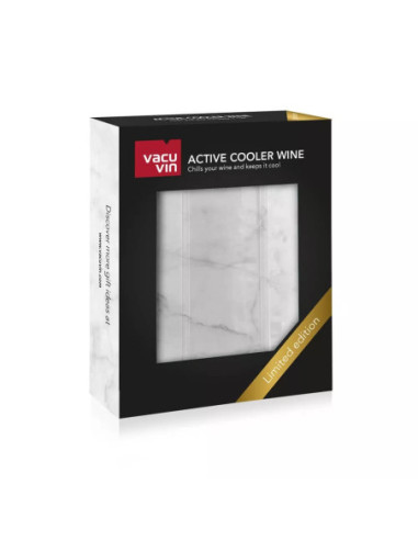 Enfriador Activo De Vino Vacu Vin Estilo Marmol