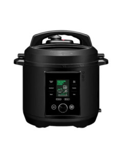 Olla Smartcooker Multifunción Presión Chefman Chefiq 5 67 L 1000 Watts Bt Wi-Fi Negro