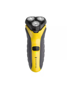 Afeitadora Recargable Remington Indestructible Rotativa Inalámbrica 60Min Amarilla
