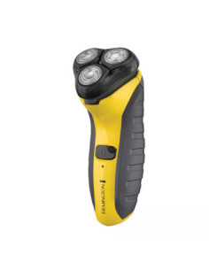 Afeitadora Recargable Remington Indestructible Rotativa Inalámbrica 60Min Amarilla 2