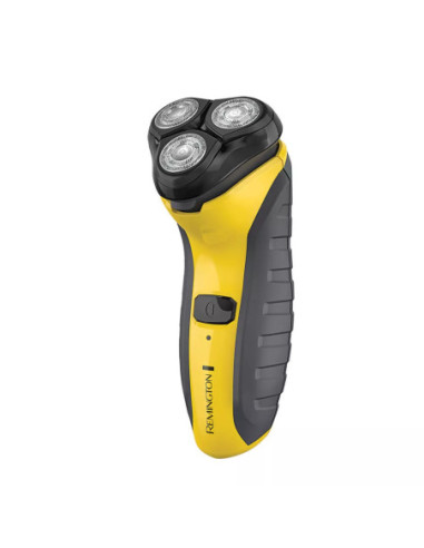 Afeitadora Recargable Remington Indestructible Rotativa Inalámbrica 60Min Amarilla