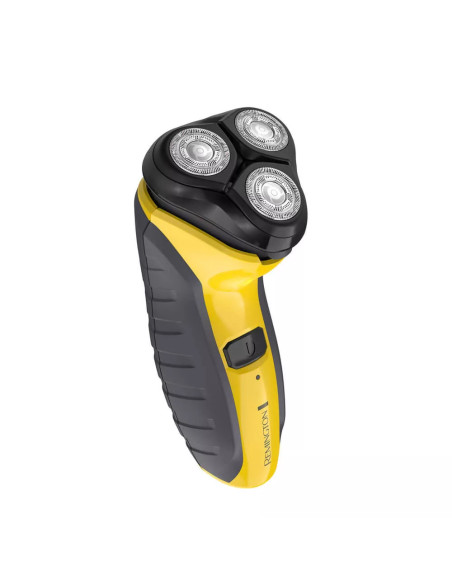 Afeitadora Recargable Remington Indestructible Rotativa Inalámbrica 60Min Amarilla