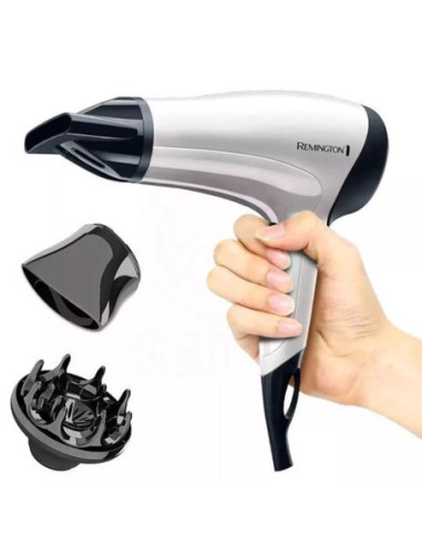 Secador De Cabello Remington 1875 W 3 Niveles 2 Velocidades Blanco