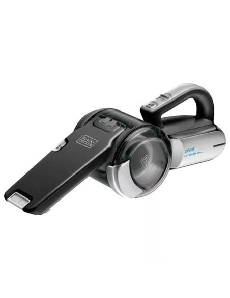 Aspiradora De Pivote Black Decker Inalámbrica Litio 20 V 444 ml 3 Etapas Gris