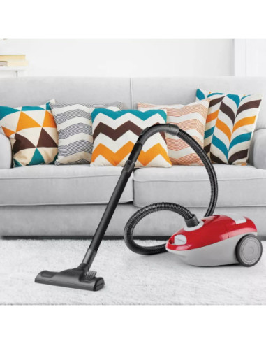 Aspiradora Black Decker 1800 W 3 L Bolsa De Tela Rojo