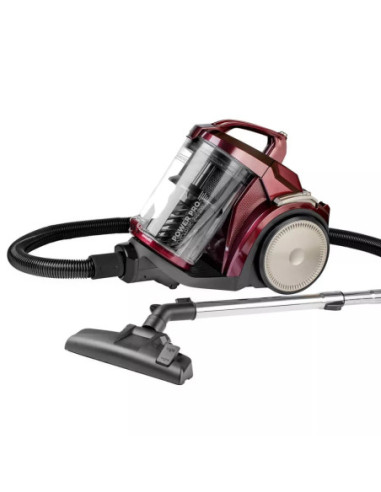 Aspiradora Black Decker 2200 W 4.5 L Colector De Polvo Hepa Filtro Color Vino