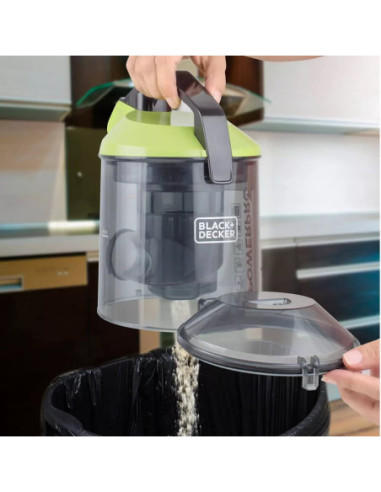 Aspiradora Black Decker 2000 W 2 5 L Colector De Polvohepa Filtro Verde