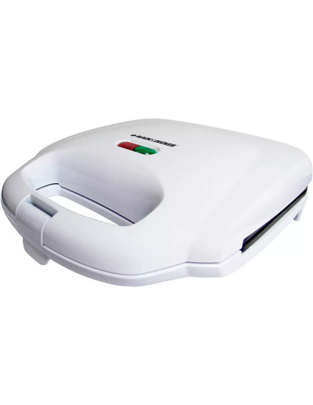 Sandwhichera Black Decker2 Panes 700 W Blanca