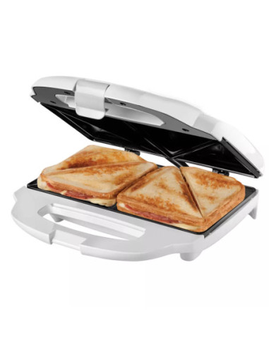 Sandwhichera Black Decker2 Panes 700 W Blanca