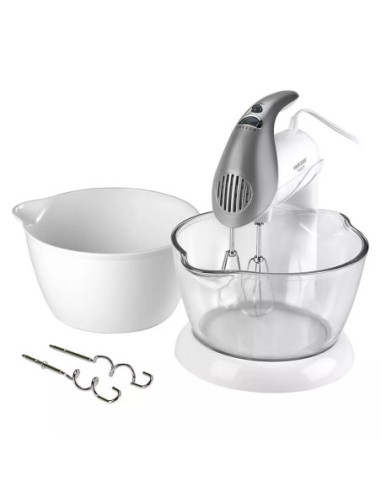 Batidora De Pedestal Black Decker 250 W 5 Velocidades Tazon Blanca