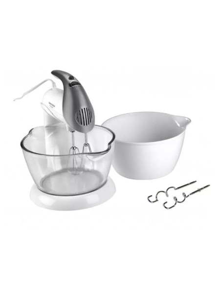 Batidora De Pedestal Black Decker 250 W 5 Velocidades Tazon Blanca