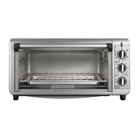 Horno Tostador Black Decker 8 Rebanadas 1500 W 21 L Acero Inox