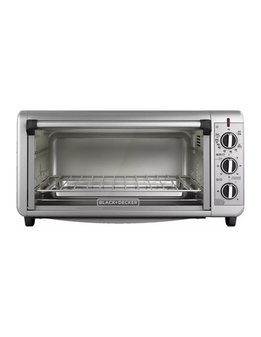 Horno Tostador Black Decker 8 Rebanadas 1500 W 21 L Acero Inox