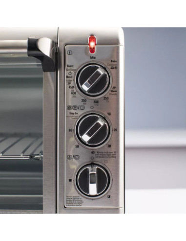 Horno Tostador Black Decker 8 Rebanadas 1500 W 21 L Acero Inox