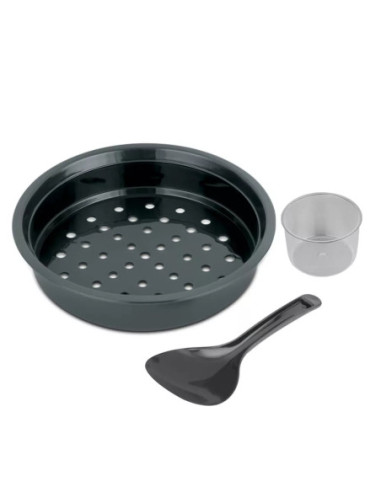 Olla Arrocera Black Decker 20 Tazas De Acero Inoxidable Gris