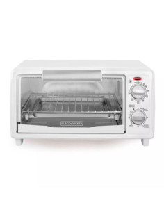 Horno Tostador Black Decker 4 Rebanadas 1150 W Blanco