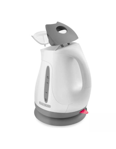 Tetera Eléctrica Black Decker 1500 W 1 7 L Apagado Automático Base Giratoria Blanca