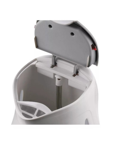 Tetera Eléctrica Black Decker 1500 W 1 7 L Apagado Automático Base Giratoria Blanca