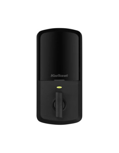 Cerradura Kwikset Halo Smart 100 Huellas Dactilares Historial Negro Mate